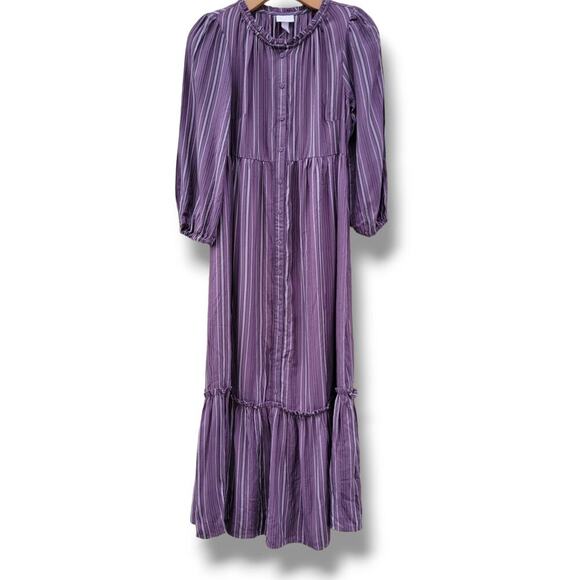Isabel Maternity by Ingrid & Isabel Women’s 3/4 Sleeve Striped Maternity Dress - Picture 1 of 9